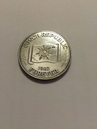 Rare Key West Conch Republic Coin 1982 1st Year photo