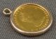 Rare 1982 Canada $5 Maple Leaf 1/10 Oz.  9999 Fine Gold Coin W/ 14k Bezel Pendant Gold photo 2