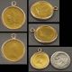 Rare 1982 Canada $5 Maple Leaf 1/10 Oz.  9999 Fine Gold Coin W/ 14k Bezel Pendant Gold photo 5