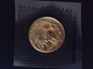 2014 1 Oz Gold American Buffalo Coin - Brilliant Uncirculated 999.  9 Pure Gold photo