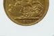 1900 P Gold Full Sovereign Victoria Veiled Head In Very Fine Australia photo 1