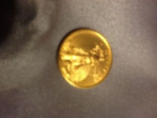 1998 $5 American Eagle 1/10 Oz Gold Uncirculated Coin photo