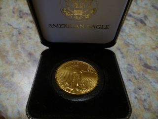 American Eagle 2000 1 Oz $50 Gold Coin Uncirculated photo