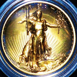 Choice Proof U.  S.  A.  2009 Ultra High Relief Double Eagle 24 Karat Gold Coin photo