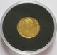 1995 Isle Of Man Gold Proof 1/20 Angel Coin With Father Christmas Privy Mark Gold photo 5
