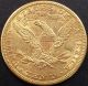 1889 S Liberty Head Ten Dollar Gold Piece Details ($10.  00) (eagle) Gold (Pre-1933) photo 3