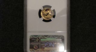 2000 W American Eagle - 1/10th Oz $5 Gold Proof - Ngc Certified - Pf70 Ultra Cameo photo