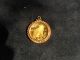 1990 Very Fine Gold Coin Isle Of Man With Gold Bezel 1/5 Oz.  Fine Gold Cat Coin Gold photo 1