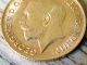 George V 1914 Gold Half Sovereign 4grams 22 Carat Solid Gold British Coin Nr Gold photo 5