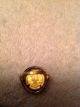 1989 1/25 Oz Gold Isle Of Man Persian Cat Crown Coin Ring 10k Size 6 Gold photo 3