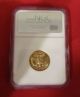 1999 - W George Washington $5 Commemorative Gold Coin - Ms 70 Ngc Gold photo 1