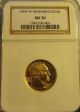 1999 - W George Washington $5 Commemorative Gold Coin - Ms 70 Ngc Gold photo 2
