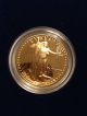 1986 American Eagle Proof Gold Coin 1 Oz $50 W/ & Box Gold photo 5
