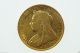 1889 S Gold Sovereign Victoria Jubilee Head In Very Fine Australia photo 2