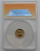 2008 $5 Gold Eagle.  Certified Anacs Ms70 First Day Of Issue Gold photo 2