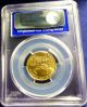 2014 1/4 Oz.  American Eagle $10 Gold Coin Pcgs Ms70 - West Point - Gold photo 1