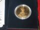 2007 W 1 Oz $50 Gold American Eagle Proof Coin Box Us All Gold photo 3