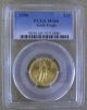 1990 Gold Eagle $10.  00 1/4 Troy Ounce Gold Coin Pcgs Ms68 Gold photo 1