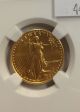 1987 $10 Gold Eagle 1/4 Ounce Fine Ms 69 Ngc Certified Gold photo 1