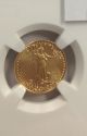 2014 $5 Gold Eagle 1/10 Ounce Fine Ms 70 Ngc Certified Gold photo 1