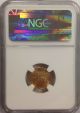 2014 $5 Gold Eagle 1/10 Ounce Fine Ms 70 Ngc Certified Gold photo 3