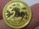 1/4 Oz Year Of The Horse Pure Gold Bullion Coin Gold photo 1