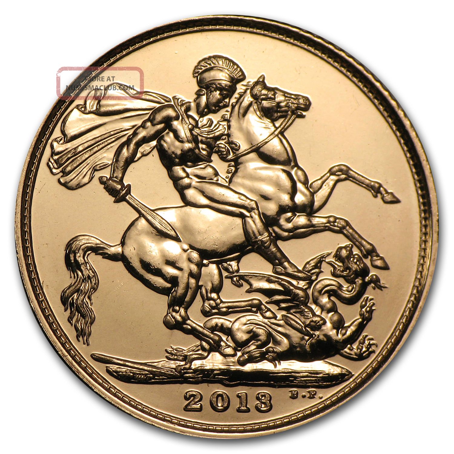 2013 Uk Gold Bullion Sovereign Coin
