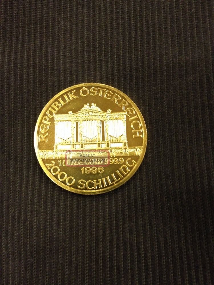 Republik Osterreich 1 Oz Gold Coin 1998