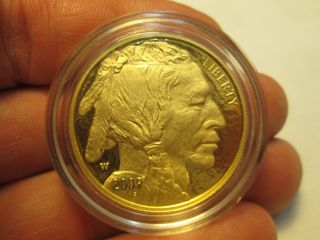 2009 One Ounce Gold Proof American Buffalo In Cap photo