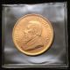 1983 1 Oz South African Gold Krugerrand Bullion Coin,  22 Kt Pure Gold Gold photo 3