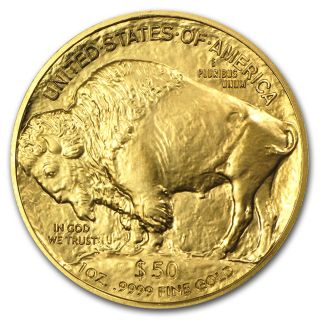 2010 1 Oz Gold Buffalo Coin - Brilliant Uncirculated - Sku 57934 photo