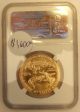 United States Gold $50 1988 American Eagle 1 Oz Bullion Ngc Ms69 (004) Gold photo 1