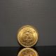 1945 Mexico Gold Dos Pesos Coin Mexican Currency 90 Gold Mexico photo 8