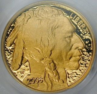 2008 W $10 Buffalo Gold 1/4 Oz Coin Ngc Pr 70 Ultra Deep Cameo Frosty Perfect photo