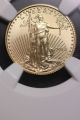 2014 Amerian Gold $5 Dollar Eagle Ngc Ms70 Early Release Gold photo 2