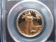 1990 - P Pcgs Pr69 Dcam Proof Deep Cameo $25 Gold American Eagle 1/2 Oz Gold photo 1