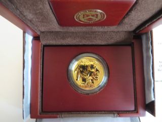 2013 1 Oz Gold American Buffalo,  Reverse Proof,  Packaging And photo