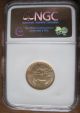 2005 $10 American Gold Eagle Ngc Ms70 (1/4 Oz) Brown Label & Ins. Gold photo 4