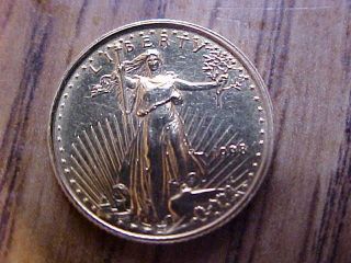1998 American Eagle 1/10 Oz Gold Coin photo