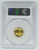 2008 - W $5 Proof American Gold Buffalo 1/10 Oz Pcgs.  9999 Fine Pr - 70dcam Rare Gold photo 2