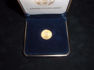 American Gold Eagle 1/10 Ounce 2007 Uncirculated Coin photo