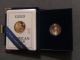 1991 P - One Tenth Ounce Proof Gold Bullion Coin American Eagle W/ Box & Gold photo 2
