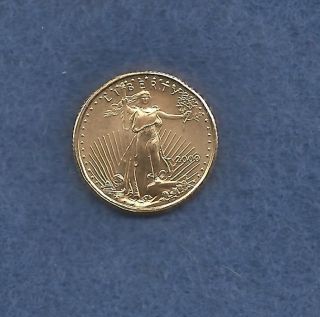 2000 1/10 Oz $5 American Gold Eagle photo