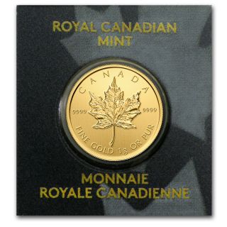 1 Gram Gold Canadian Maple Leaf Coin - Maplegram25™ - Sku 85582 photo
