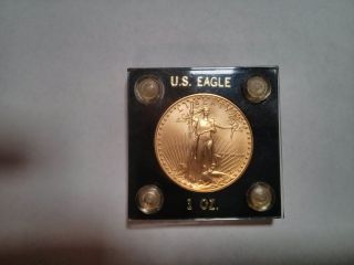 1988 Liberty 1 Oz Fine Gold Coin $50 American Eagle Fine Gold Coin photo