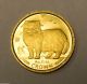 1989 1/25 Oz Gold Isle Of Man Persian Cat Crown Coin Gold photo 1