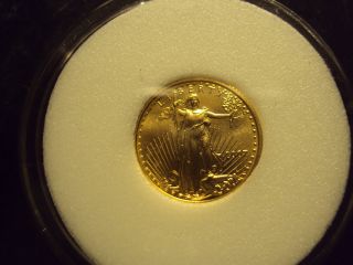2007 $5 Gold Eagle.  Uncirculated Coin. photo