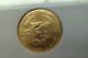 2001 American Gold Eagle $10 Quarter Ounce Ngc Ms 69 Gold photo 2