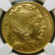 2010 Early Release $50 1 Ounce.  9999 Fine Gold American Buffalo Coin - Ngc Ms 70 Gold photo 2