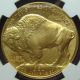 2010 Early Release $50 1 Ounce.  9999 Fine Gold American Buffalo Coin - Ngc Ms 70 Gold photo 3